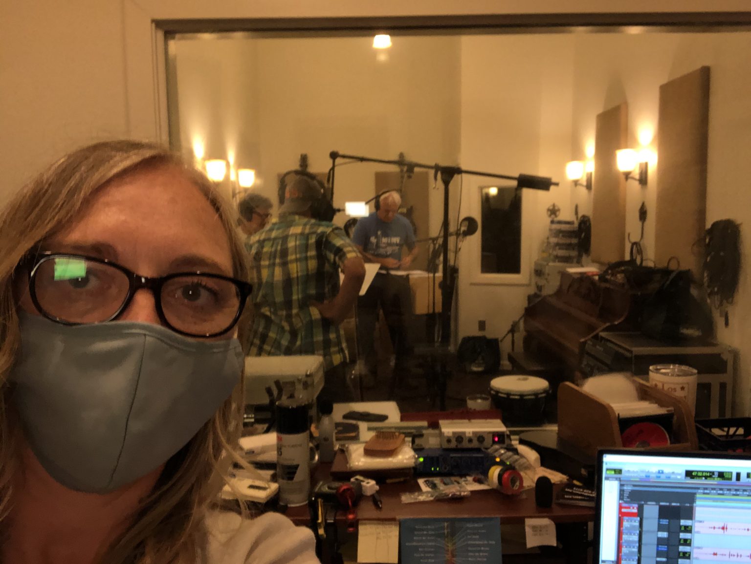 View from the mixing board